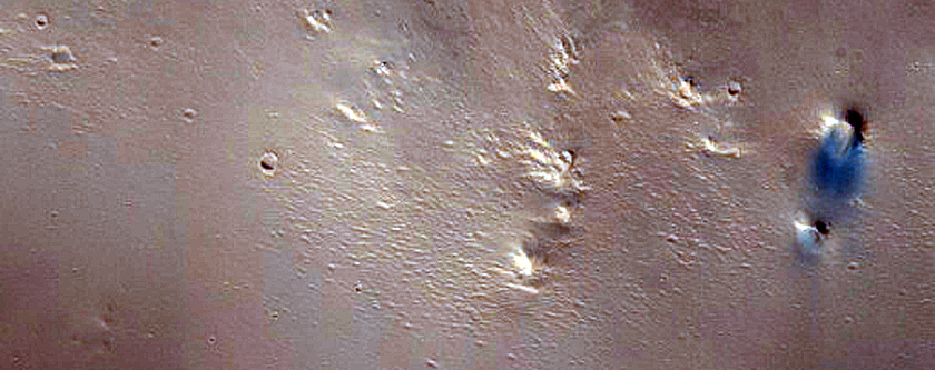 Crater Slopes in Terra Cimmeria
