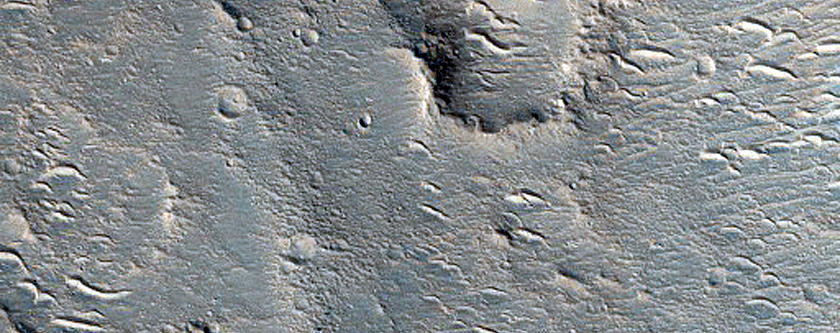 Streamlined Shapes in Hebrus Valles
