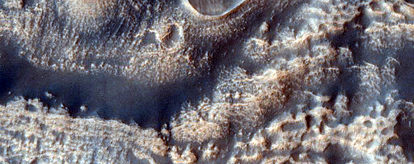 Monitor Gullies in Avire Crater
