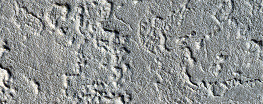 Crater in Nilosyrtis Region
