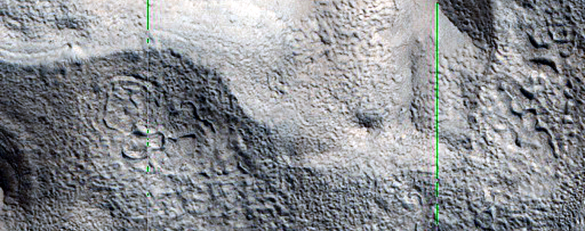Crater in Arabia Terra
