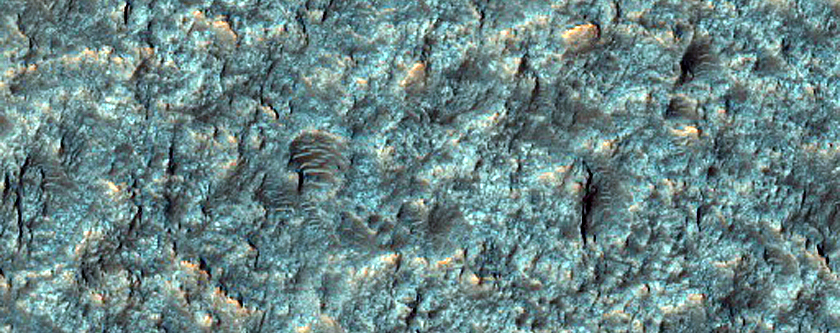 Mare-Type Ridged Plain in Terra Cimmeria
