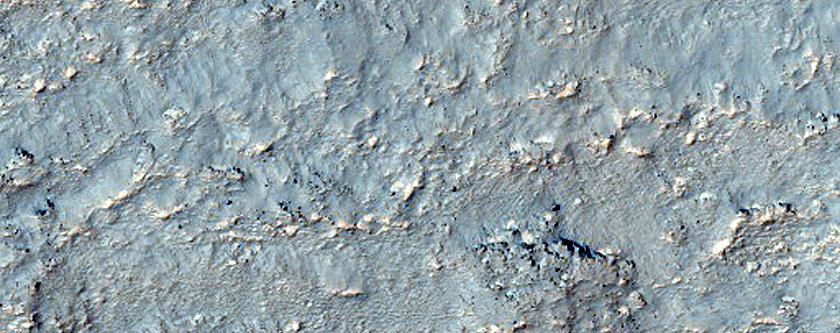 Two-Toned Gullies in Mid-Latitude Crater in Terra Cimmeria
