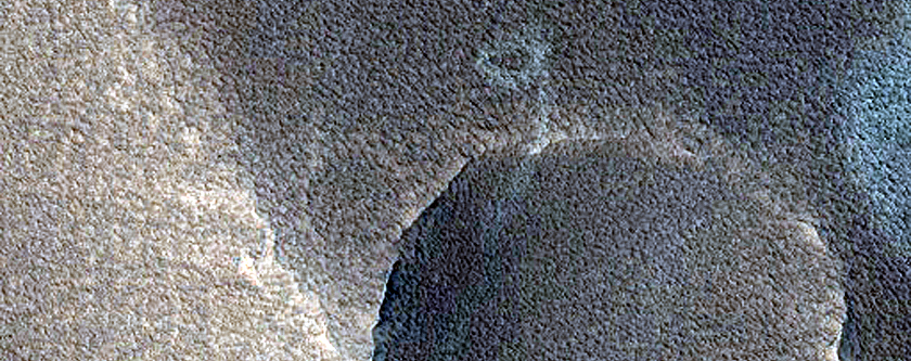 Candidate Recent Impact Site
