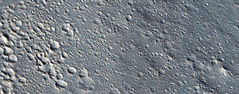 Secondaries from Naryn Crater
