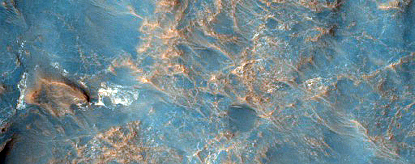 Layers Northeast of Hellas Planitia
