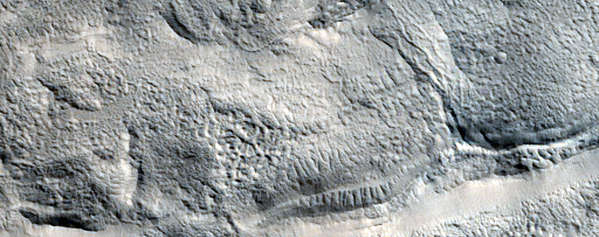 Hollows Near Cerulli Crater
