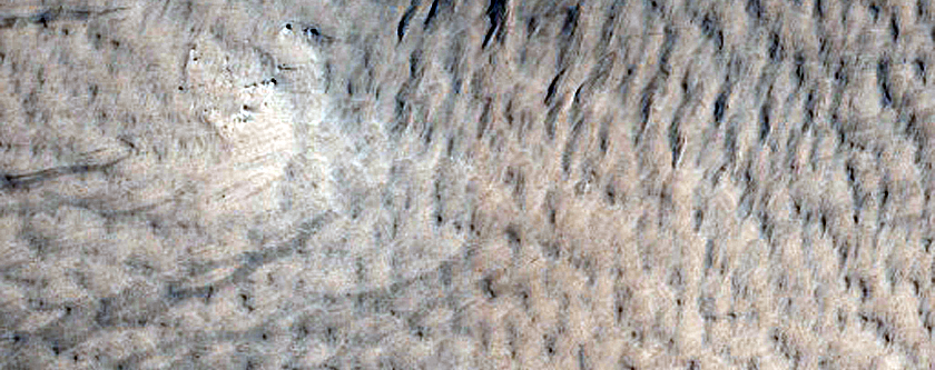 Slope Streak Monitoring in Nicholson Crater
