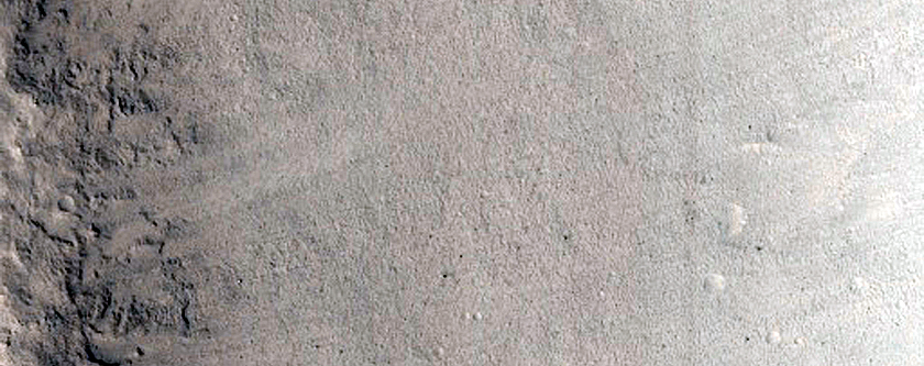 Layers in Aeolis Mensae
