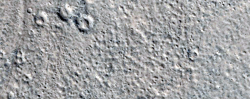 Crater in Tartarus Montes
