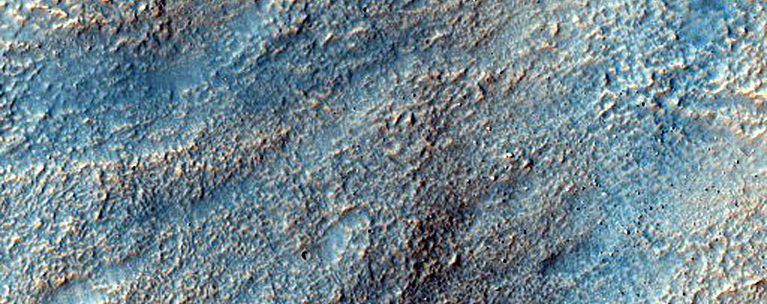 Argyre Region Crater or Escarpment
