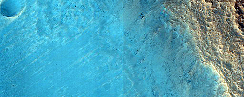 Crater Island Near Chryse Planitia
