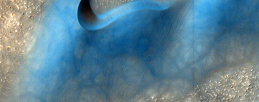 Dunes Within Arkhangelsky Crater

