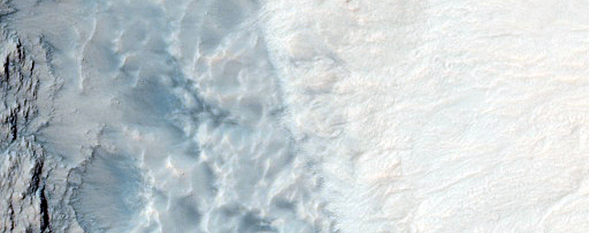 Western Ejecta and Rays of Gasa Crater
