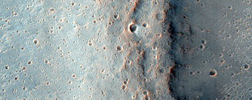 Meandering Inner Channel in Parana Valles

