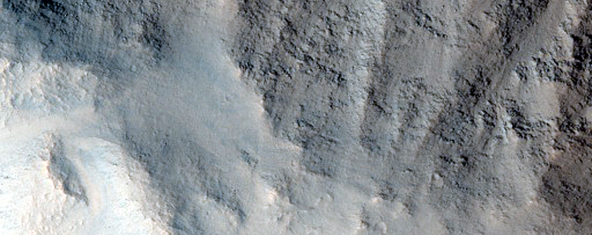 Monitor Slopes in West Coprates Chasma
