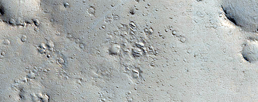 Candidate Recent Impact Site
