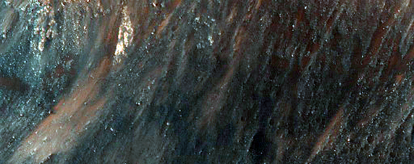 Monitor Slopes in Coprates Chasma
