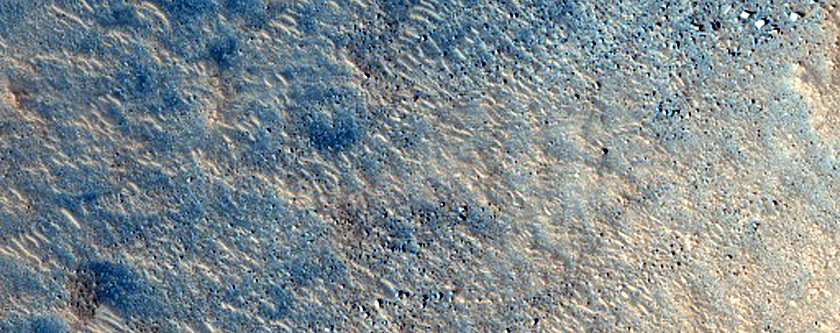 Well-Preserved 1-Kilometer Impact Crater in Terra Cimmeria
