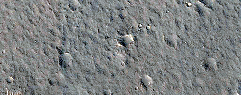 Cones and Ridges in Utopia Planitia
