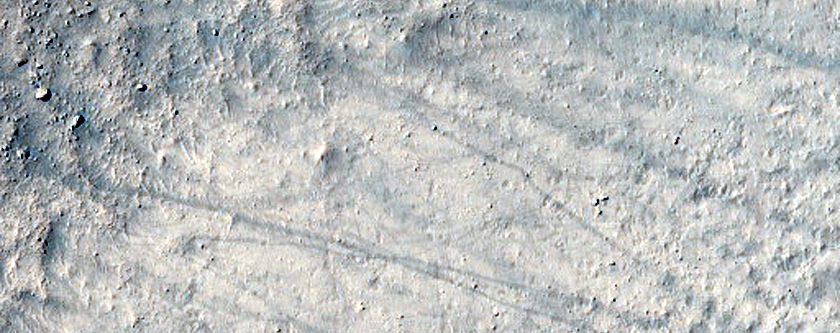 Infrared-Distinct Crater
