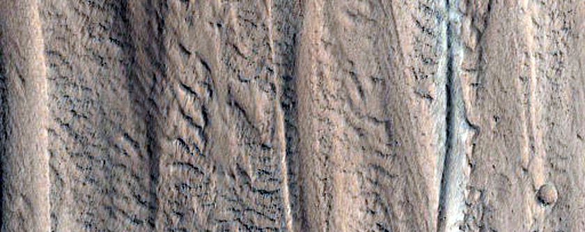 Wall Rock of Tithonium Chasma
