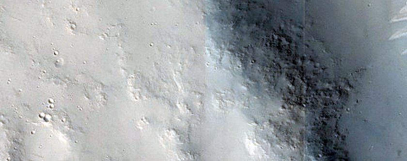 Valley West of Escalante Crater
