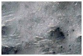 Terra inter septentrionem et solis occasum spectantibus e Gale Cratere