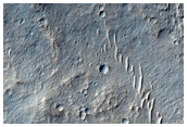Κορυφογραμμές στα δυτικά του Οροπεδίου του Μεσημβρινού (Meridiani Planum)