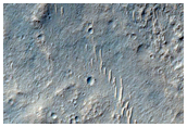 Crestas arrugadas al oeste de Meridiani Planum