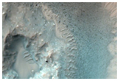Velbevart krater i Margaritifer Terra