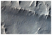 Inverted Polygonal Terrain on Mesa Top in Schoner Crater
