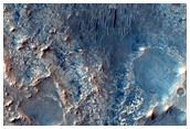Candidate Landing Site for 2020 Mission West of Jezero Crater