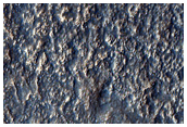 Channel in Lyot Crater
