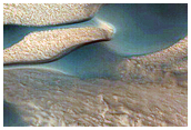 Track Dune-Alcove Changes within Chasma Boreale Dunes
