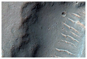 Sinuous Scarp Near the Headwaters of Shalbatana Vallis
