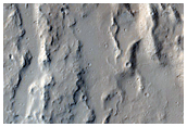Wrinkle Ridge on Olympus Mons
