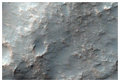 Layers in Depression East of Terby Crater
