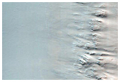 Gullied Crater Wall
