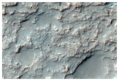 Channel and Layers North of Hellas Planitia
