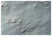 Rocky Massif and Crater
