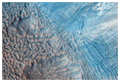 Crater Slope in Acidalia Planitia
