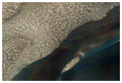 Low Albedo North Polar Dunes
