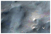 Crater Near Center of Sinai Planum
