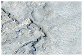 Impact Crater with Channels
