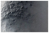 Possible Delta in Trough in Aeolis Mensae
