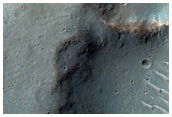 Sinuous Scarp Near the Headwaters of Shalbatana Vallis
