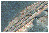 Chasma Boreale Southeastern Head Scarp
