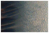 Aeolian Source Layers Exposed in Western Abalos Scopuli
