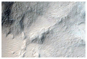 Impact Crater with Steep Slopes
